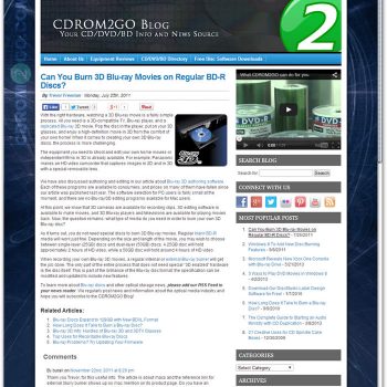 CDROM2GO Blog
